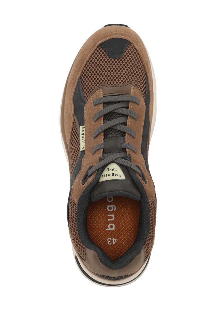 bugatti Sneaker, Leder, für Herren, braun, 42