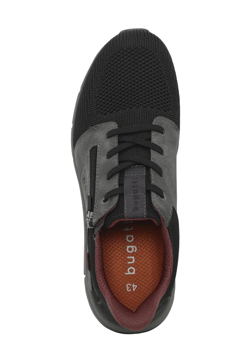 Herren-Freizeitsneaker mit Schnürung und Reißverschluss