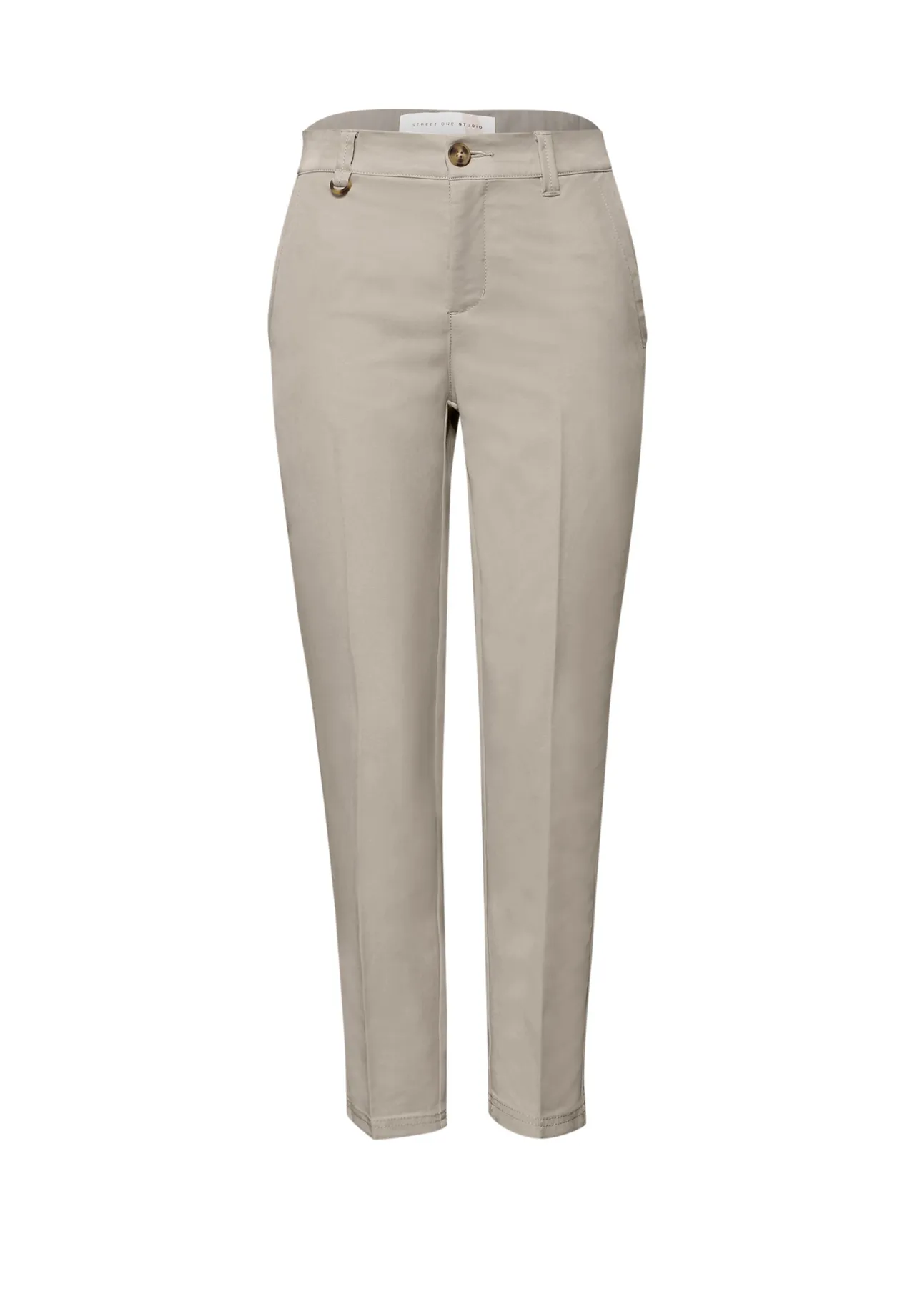 Lässige Cropped Chino Hose