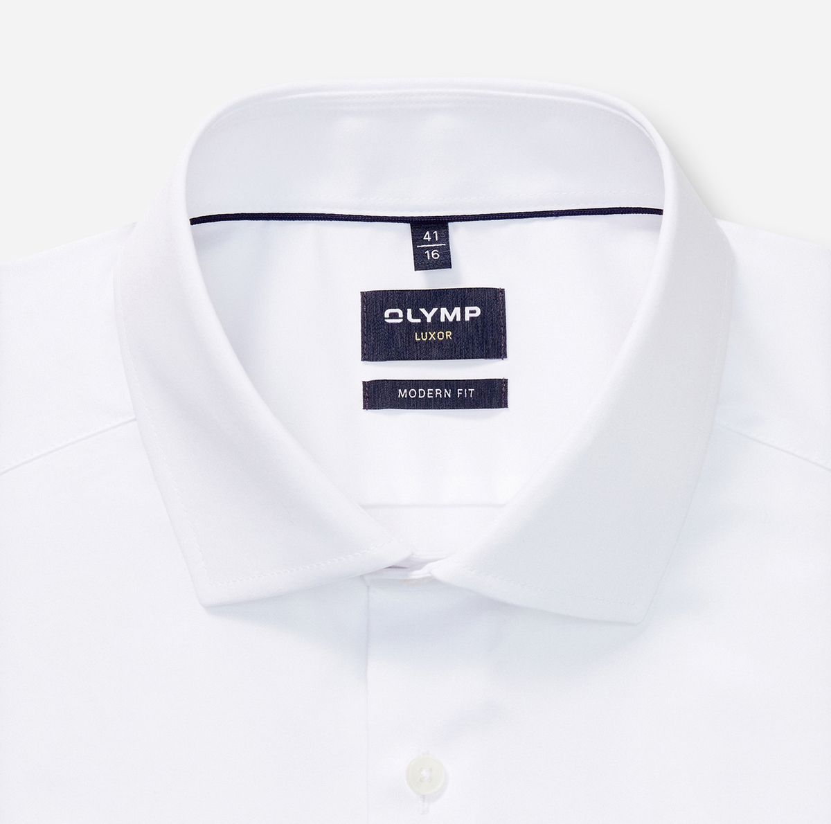 Weißes Modern Fit Hemd