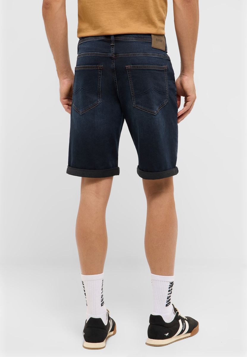 Herren Denim Shorts in dunkler Waschung