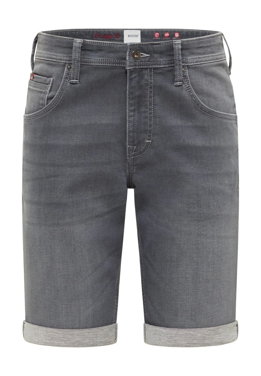 Slim Fit Denim Bermuda Shorts