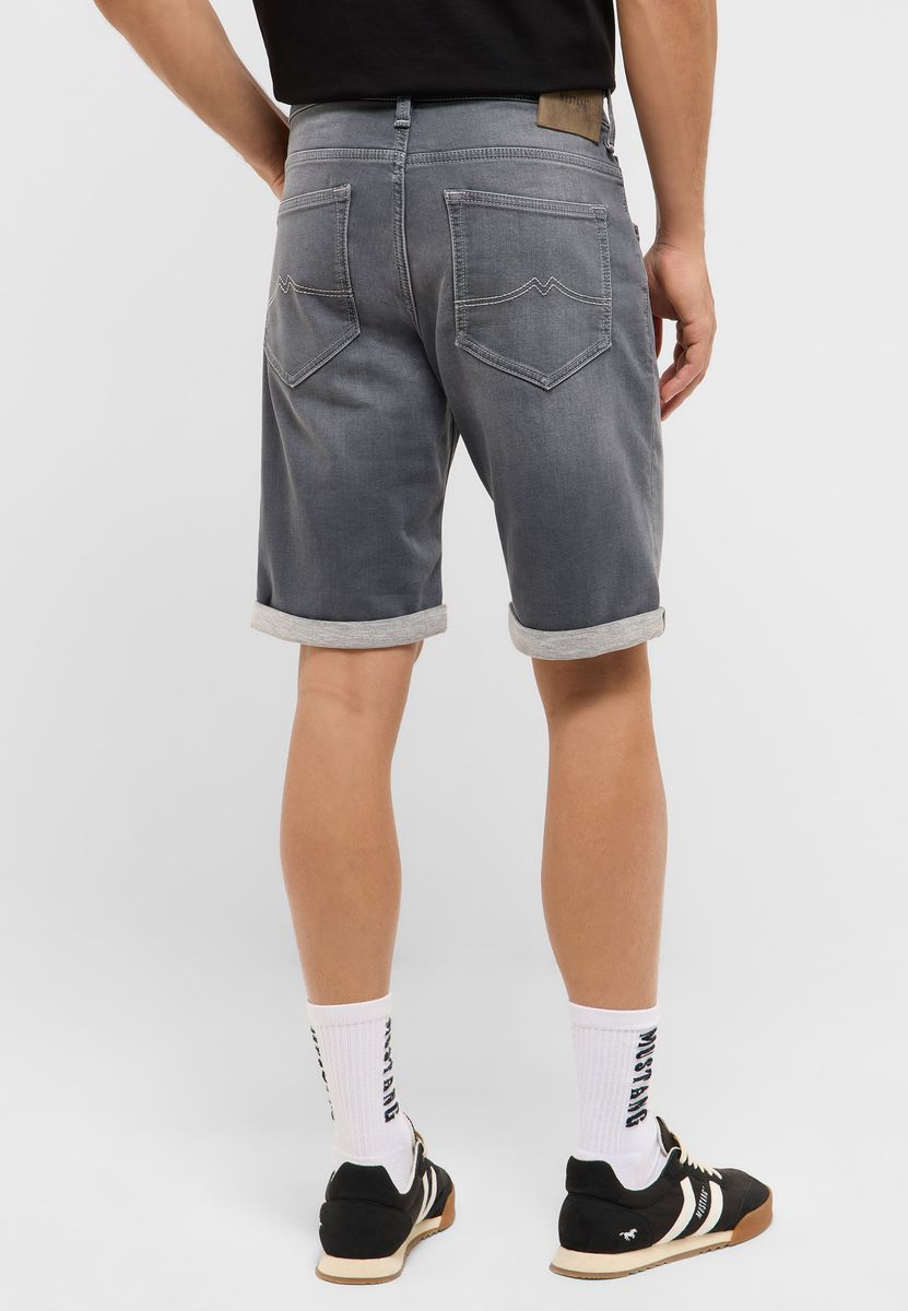 Slim Fit Denim Bermuda Shorts