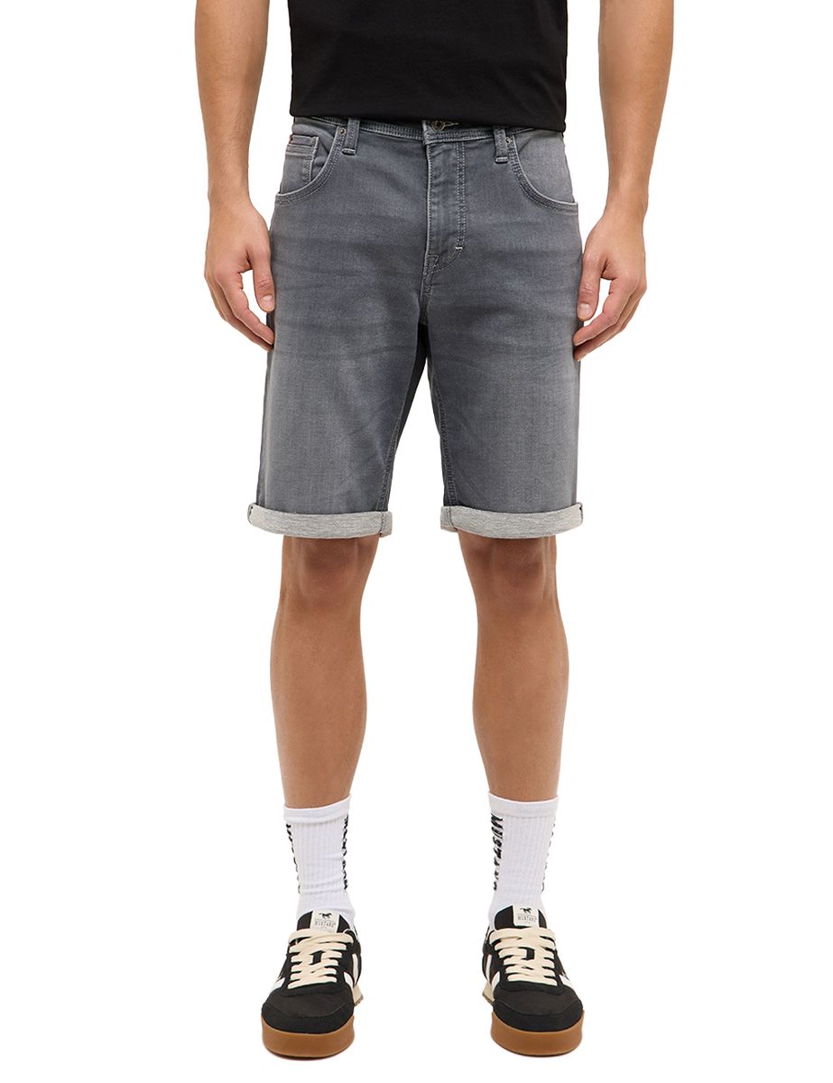 Slim Fit Denim Bermuda Shorts
