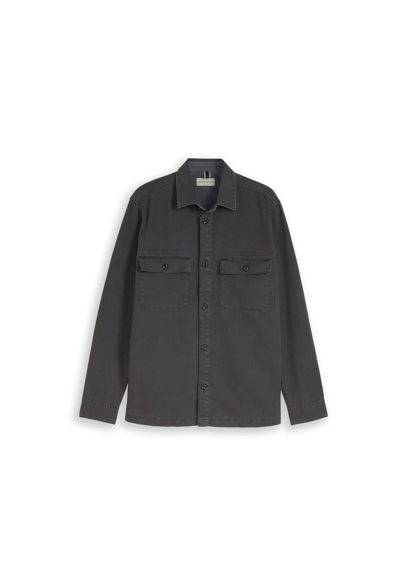 Regular Fit Baumwoll Hemdjacke
