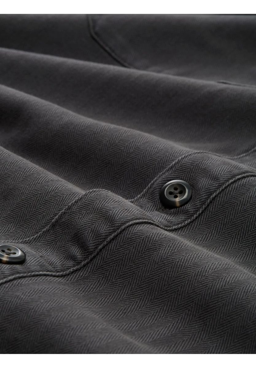 Regular Fit Baumwoll Hemdjacke