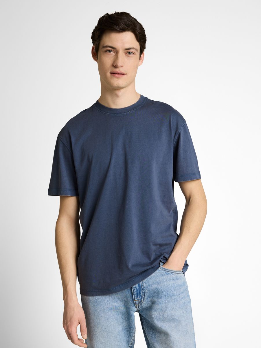 T-Shirt mit entspannter Passform und Overdye-Effekt