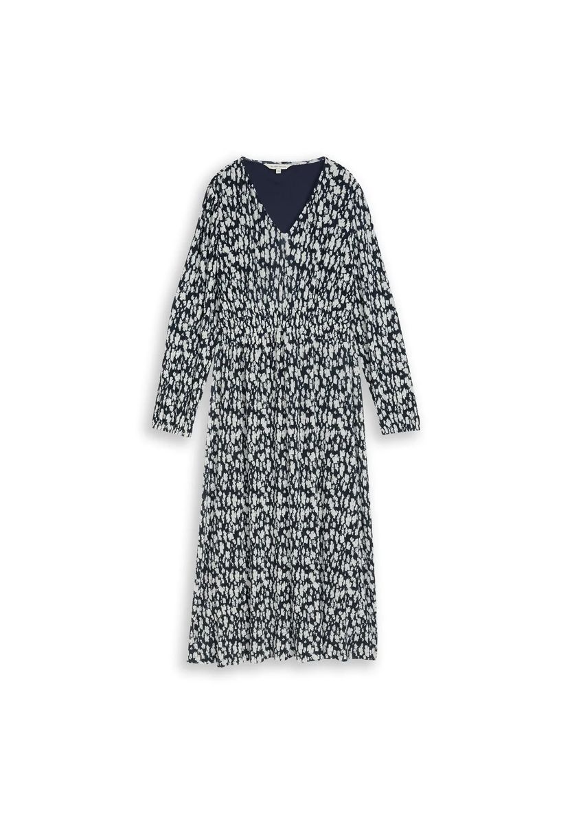 Elegantes Midikleid mit Blumendruck