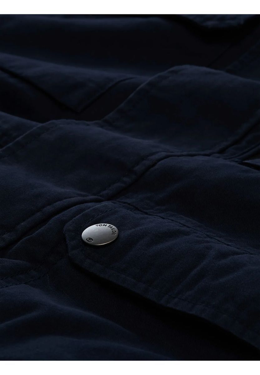 Herren Navy Field Jacke mit Taschen