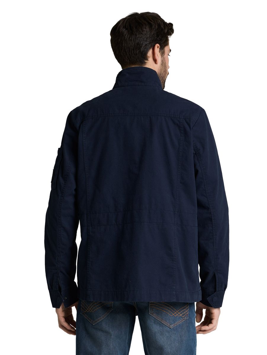 Herren Navy Field Jacke mit Taschen