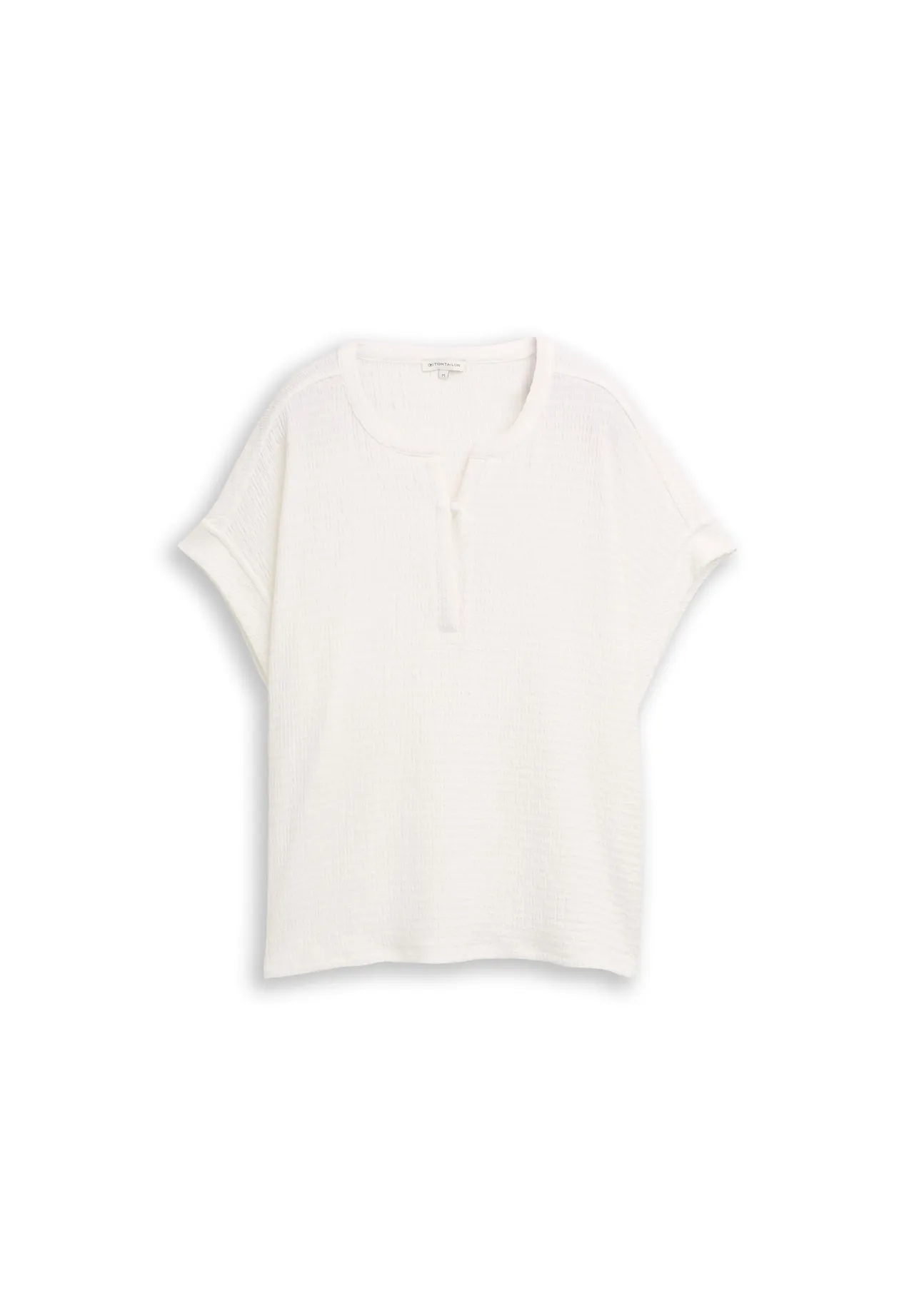 Damen T-Shirt mit Henley-Ausschnitt