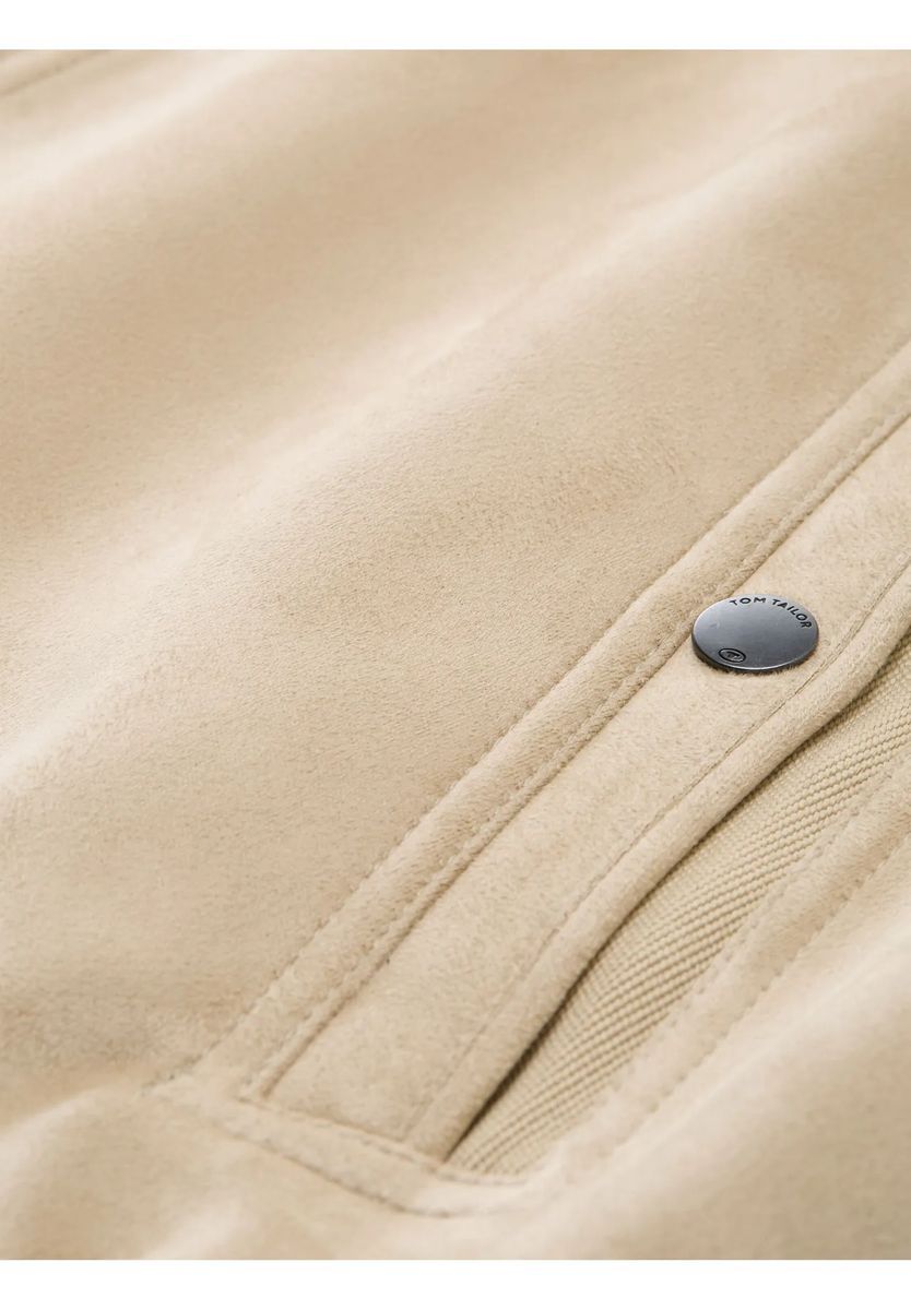 Herren Blouson Jacke im Wildleder-Stil