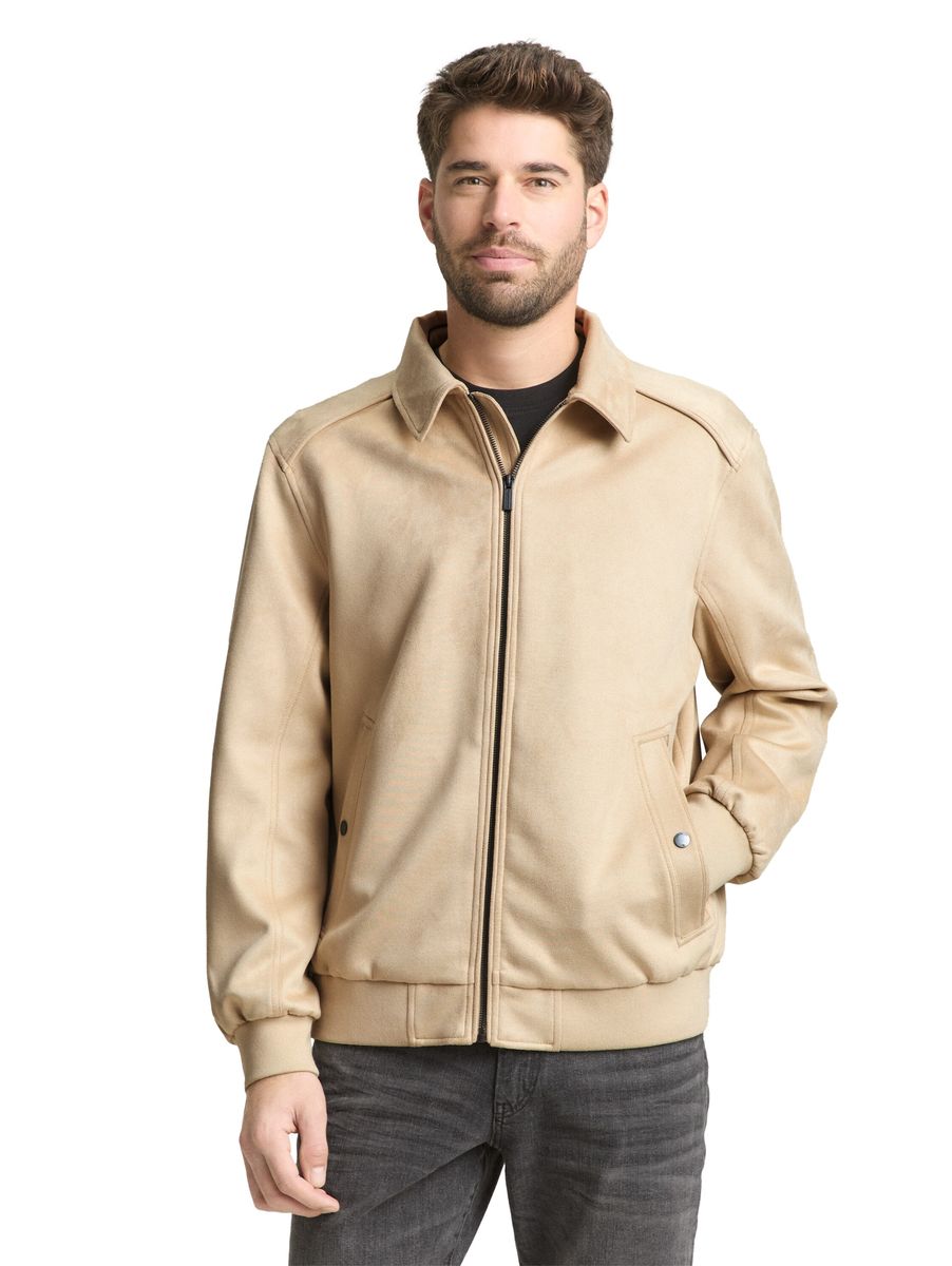 Herren Blouson Jacke im Wildleder-Stil