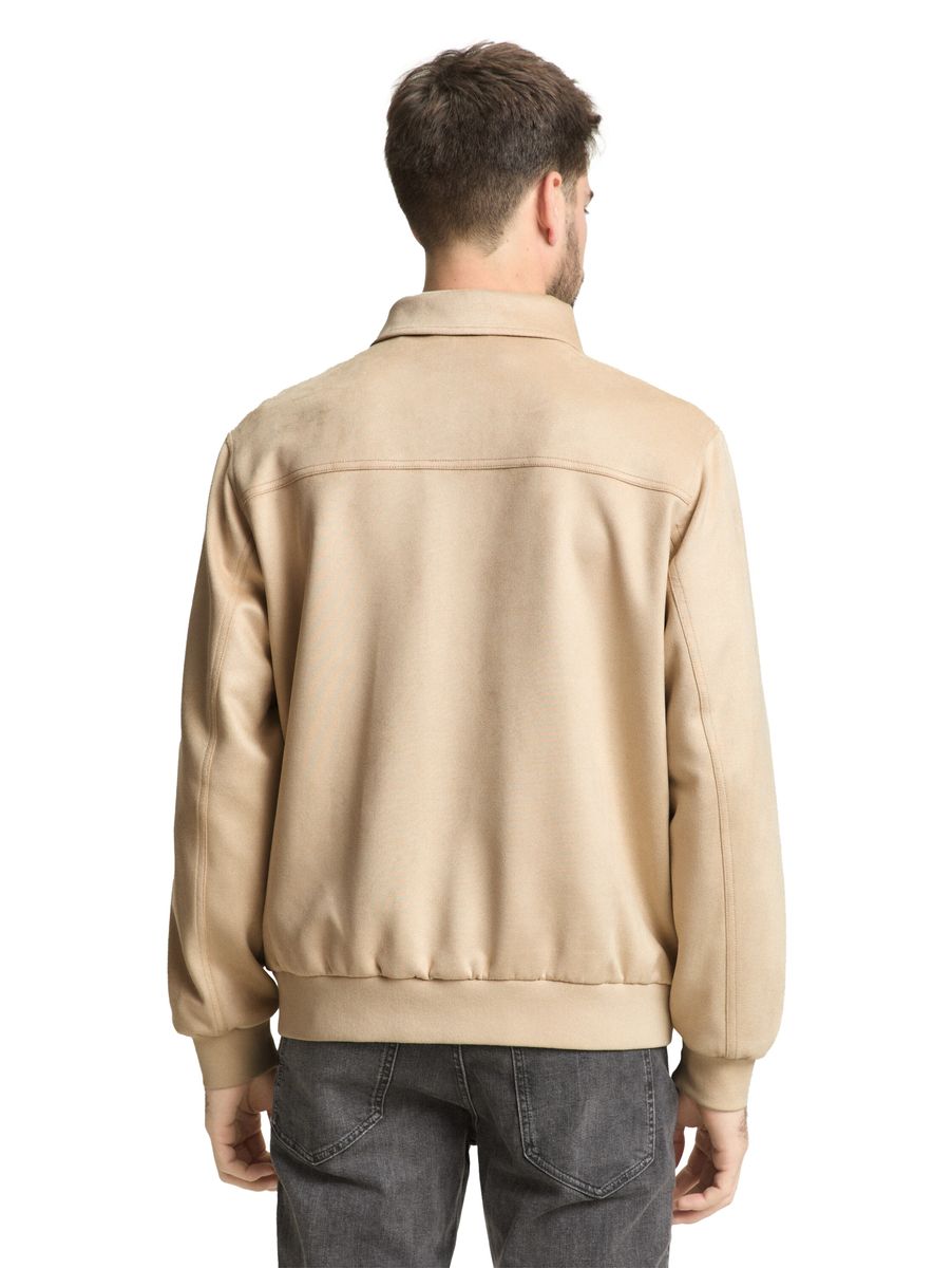Herren Blouson Jacke im Wildleder-Stil