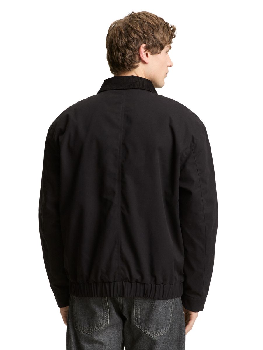 Herren Bomberjacke mit Cordkragen