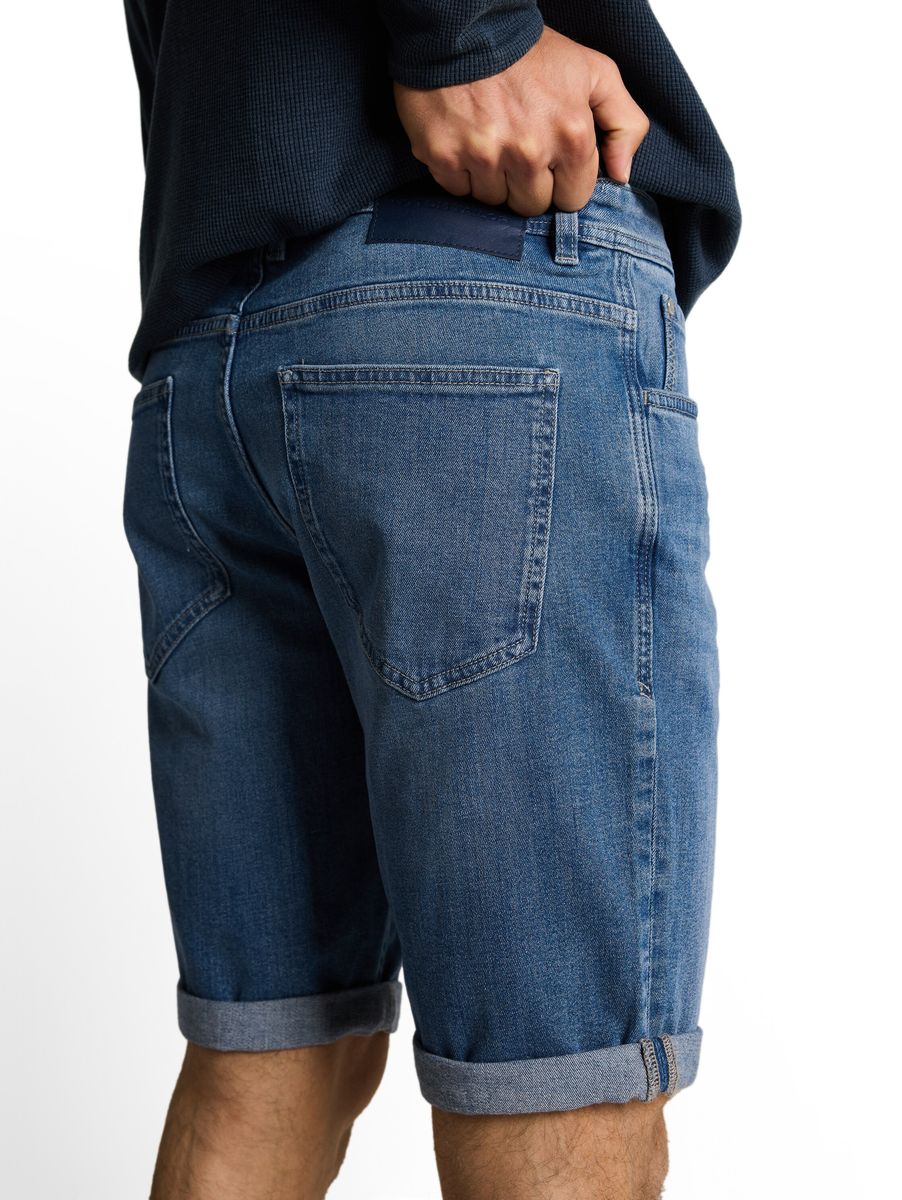 Herren-Bermuda-Shorts aus lässigem Denim