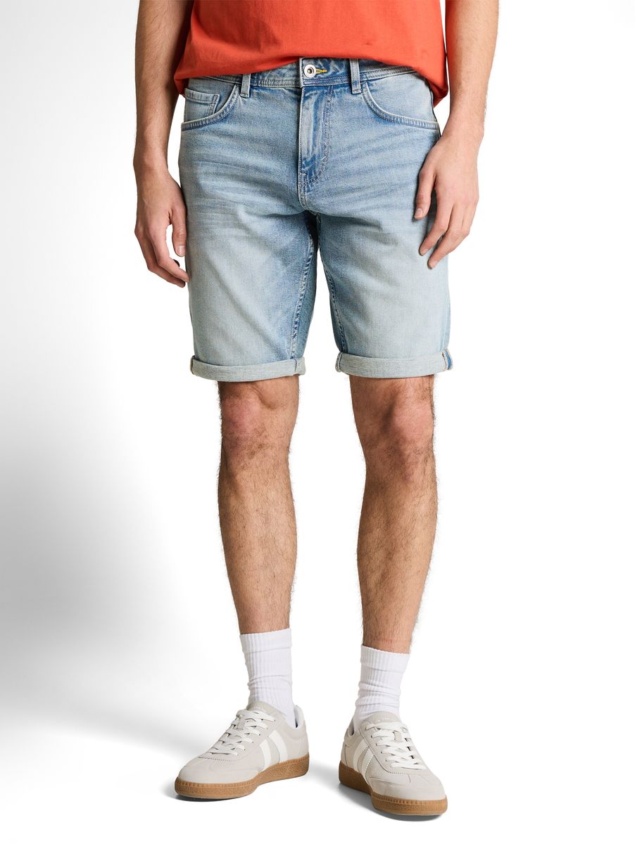 Herren-Bermuda-Shorts aus lässigem Denim