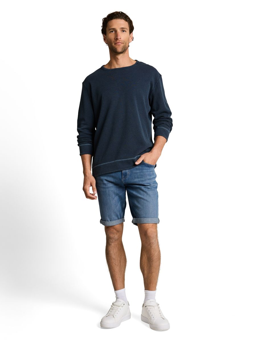 Herren-Bermuda-Shorts aus lässigem Denim