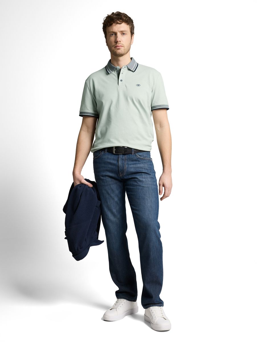 Klassisches Piqué-Poloshirt