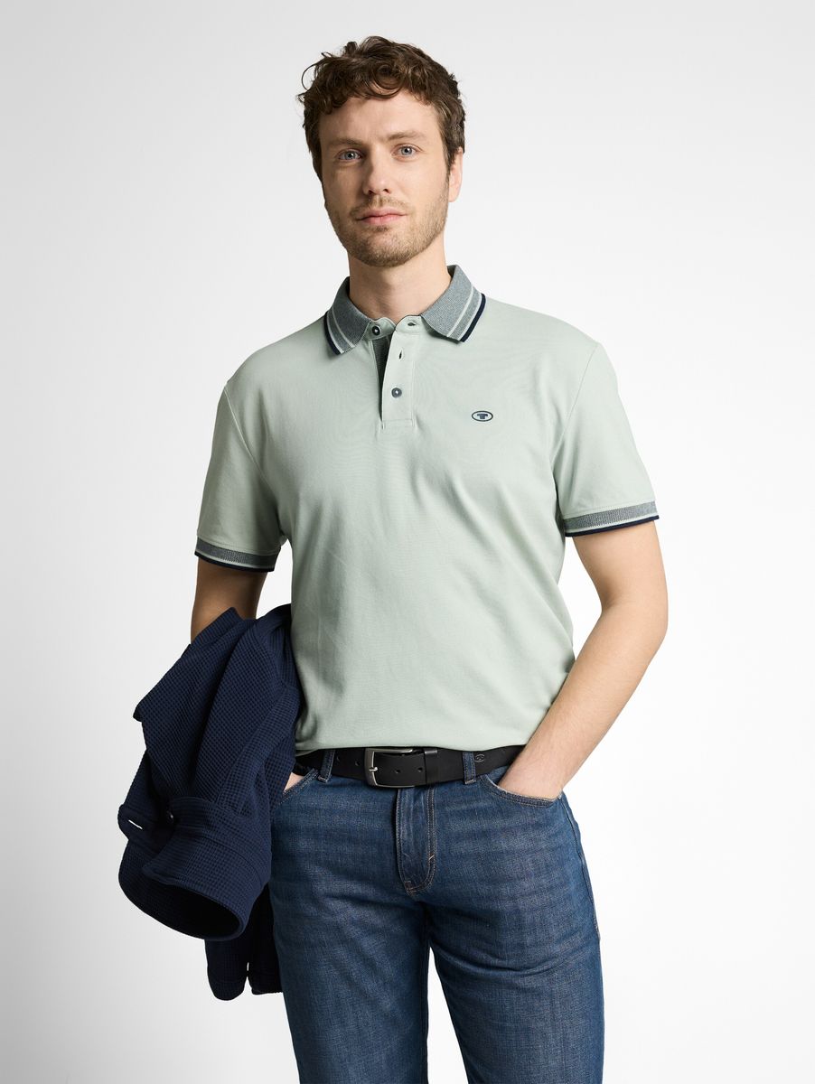 Klassisches Piqué-Poloshirt