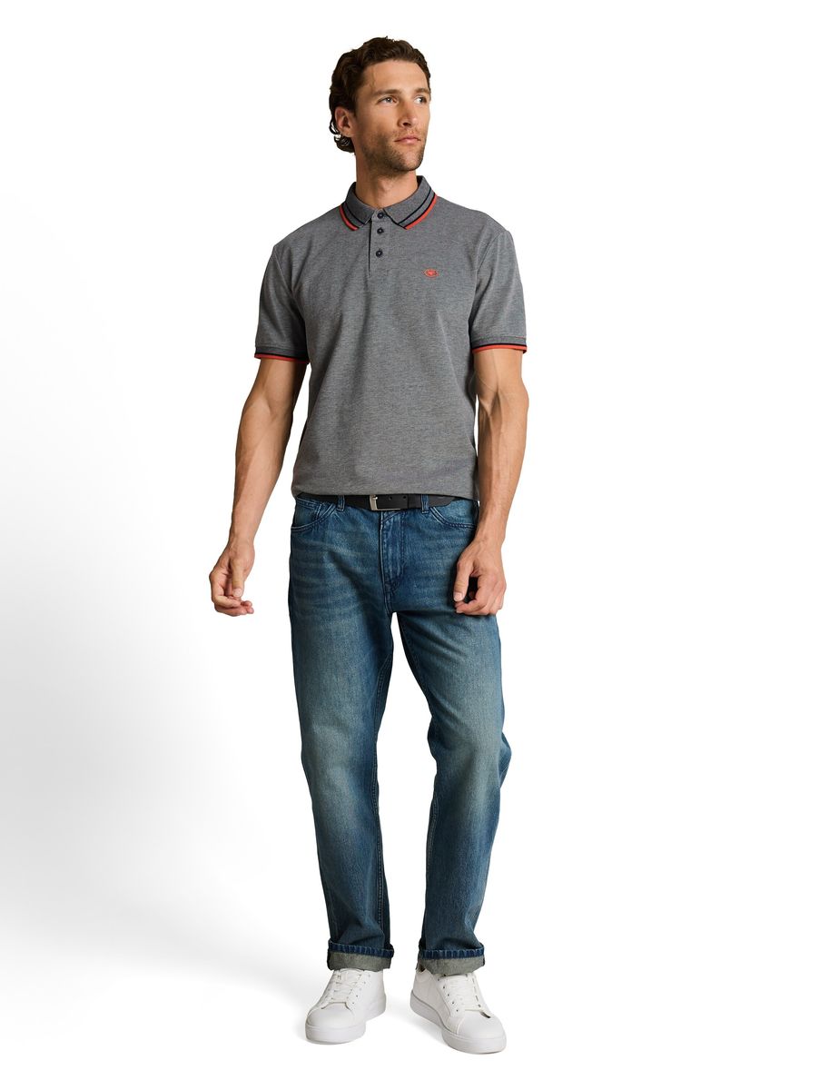 Klassisches Piqué-Poloshirt