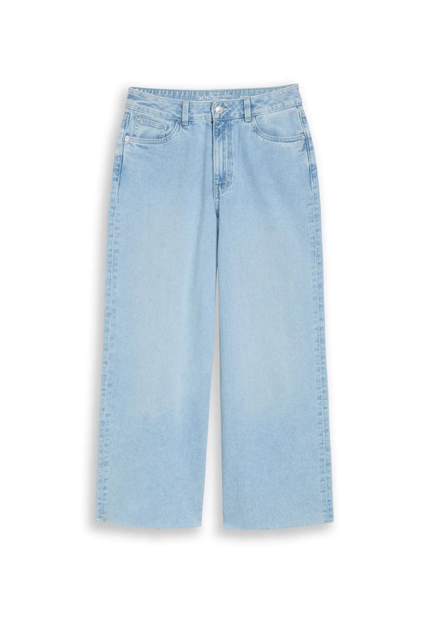 Weitgeschnittene High-Waist Jeans