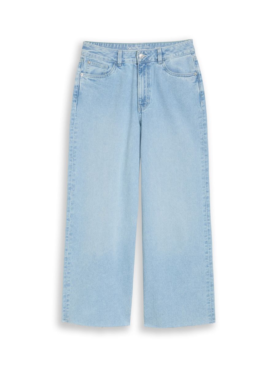 Weitgeschnittene High-Waist Jeans