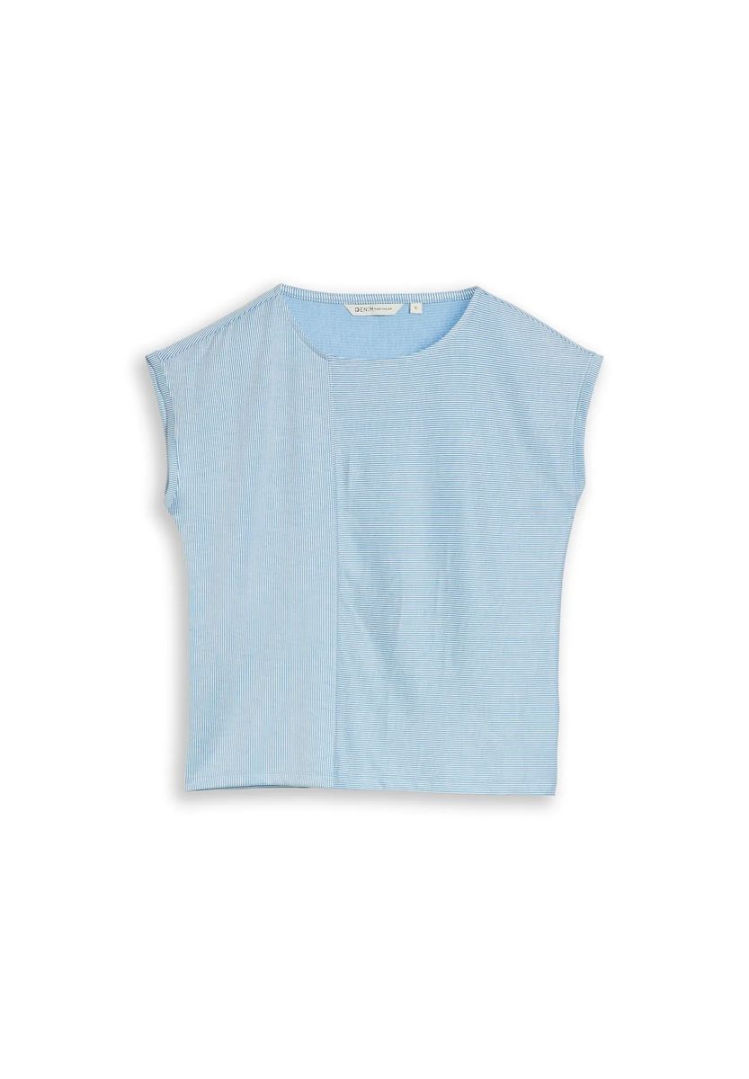 Gestreiftes T-Shirt mit lockerer Passform