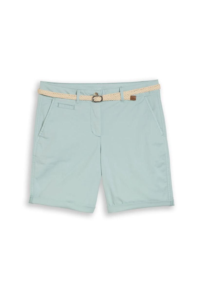 Lässige Chino-Shorts mit Gürtel