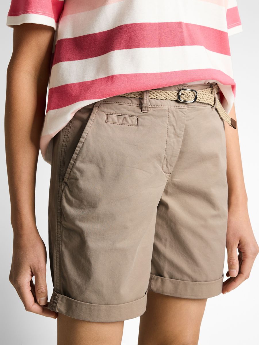 Damen Chino Shorts mit lockerer Passform