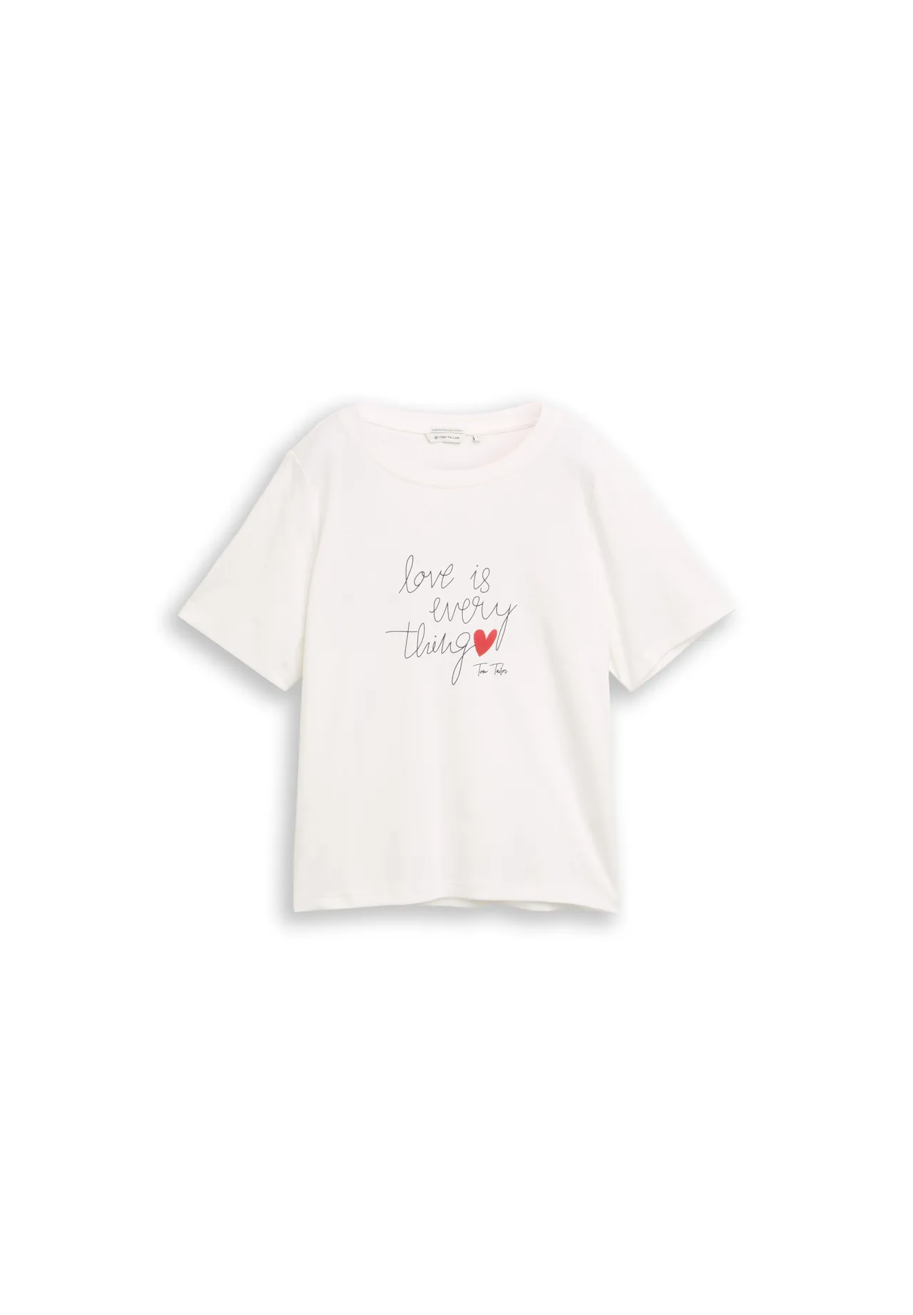 Lässiges Baumwoll-T-Shirt mit Grafikdruck