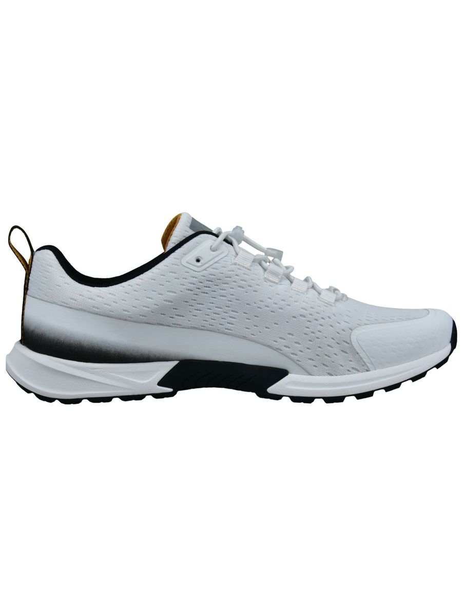 Sportlicher weißer Kunstleder-Sneaker