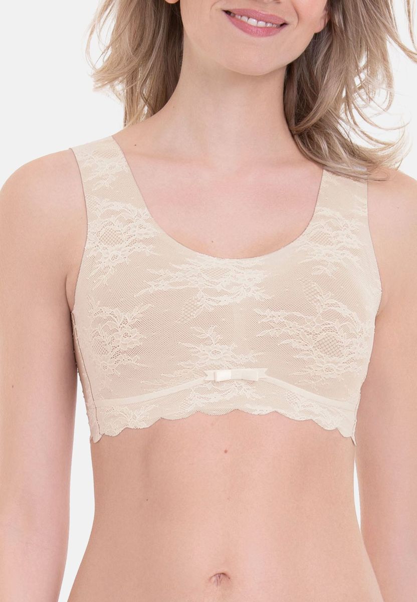 Nahtloses Essential Spitzen-Bralette