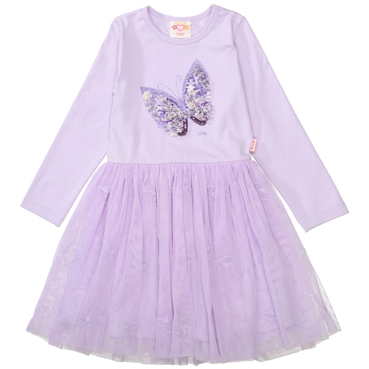 Kinder Lavendel Schmetterling Tüllkleid