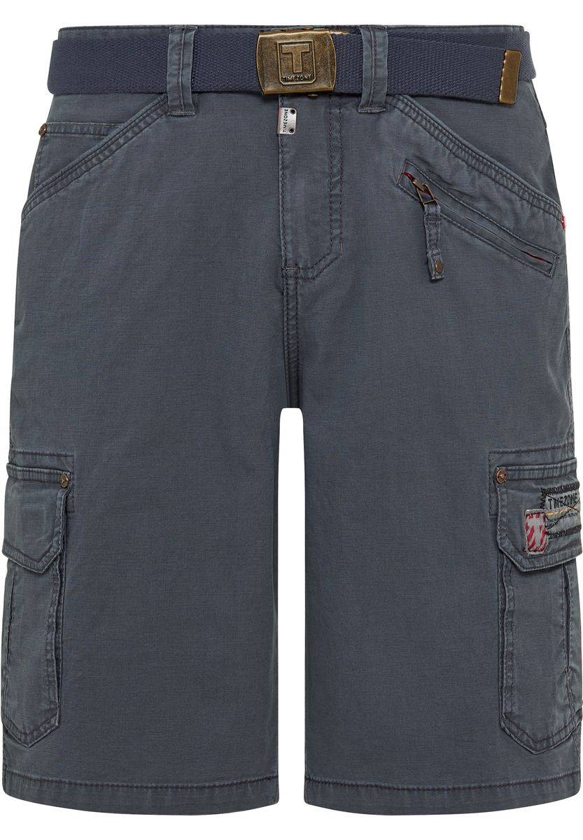 Herren Cargo Bermuda Shorts mit Gürtel