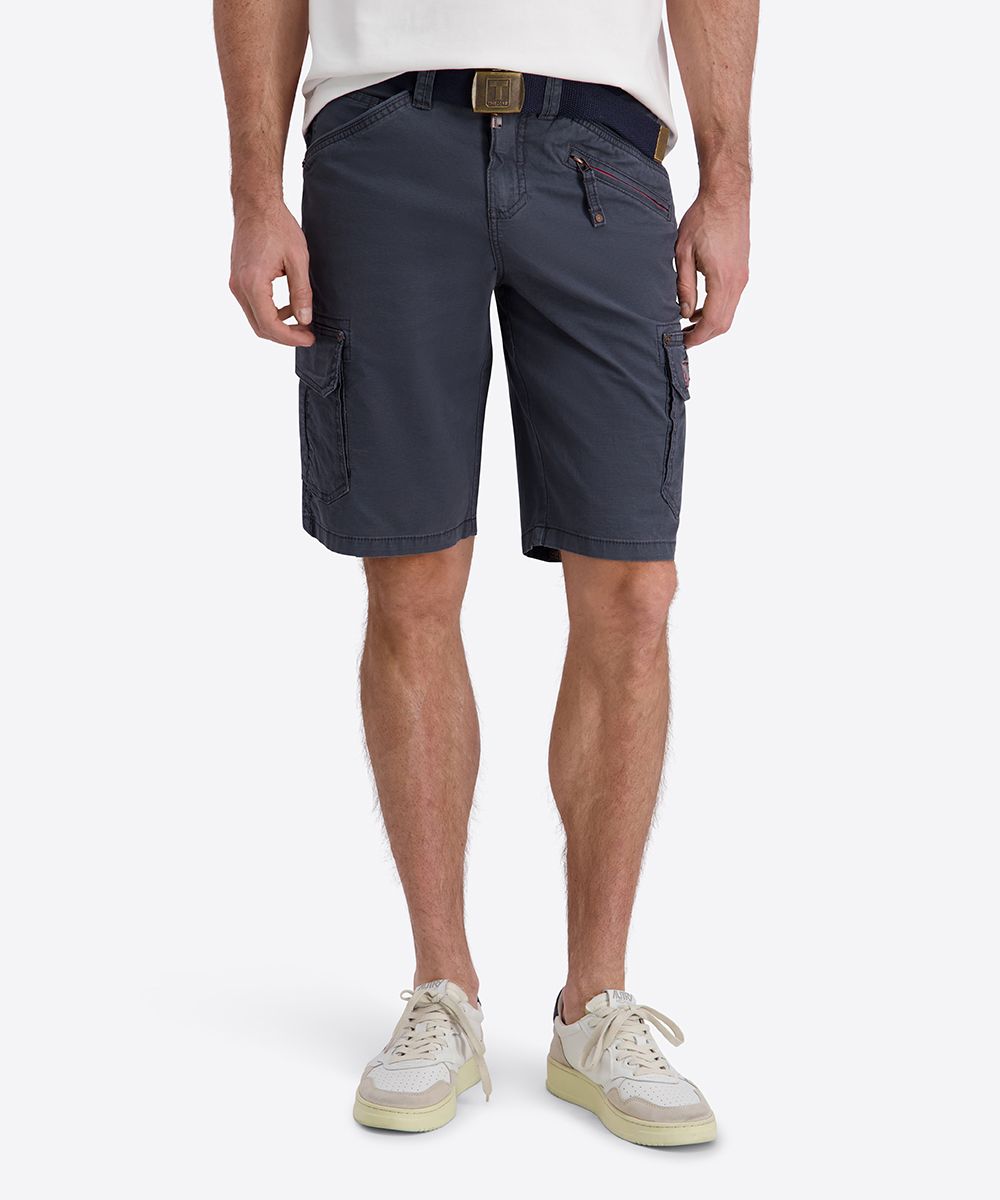 Herren Cargo Bermuda Shorts mit Gürtel