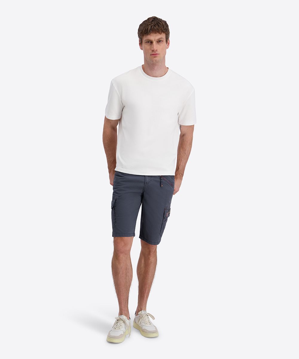 Herren Cargo Bermuda Shorts mit Gürtel