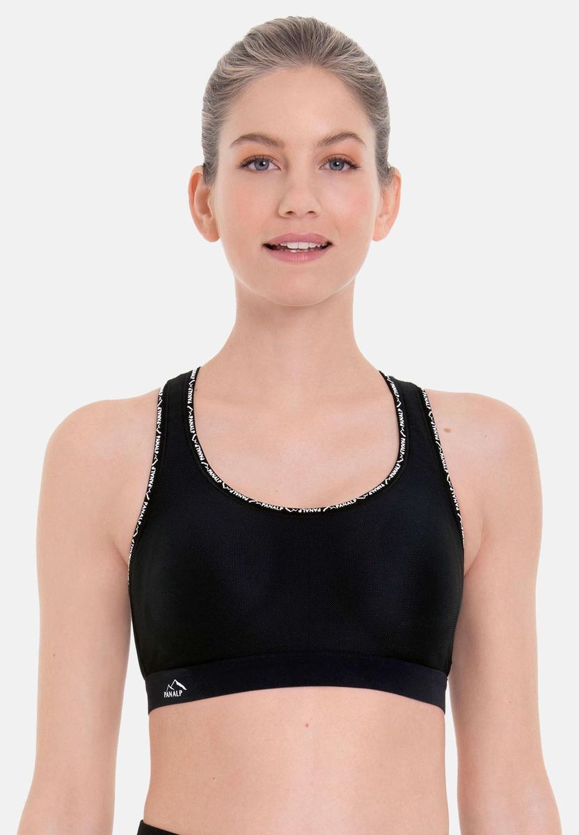 Racerback Sport-BH im Bustier-Stil