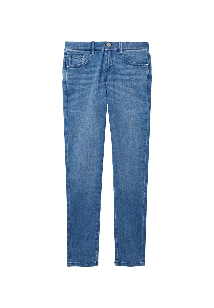 Blaue Regular Fit Kinder Jeans