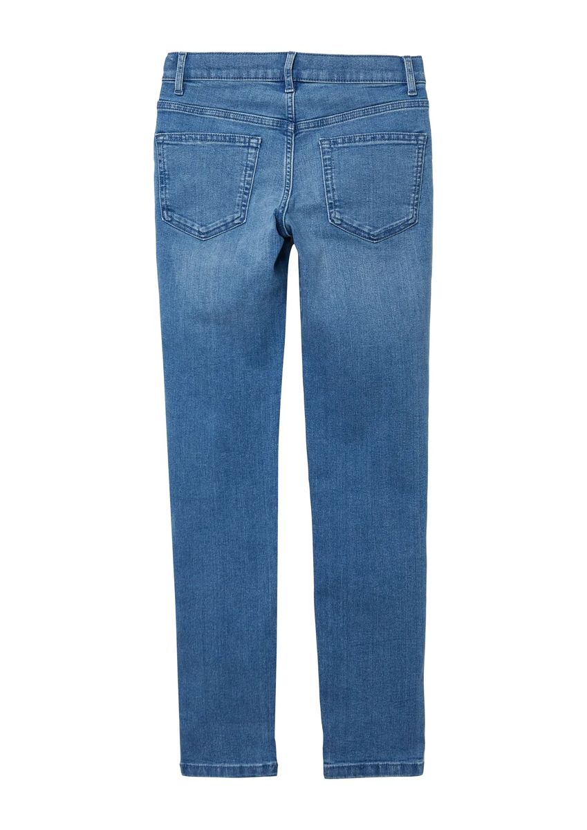 Blaue Regular Fit Kinder Jeans