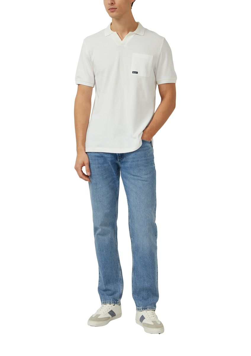 Herren Poloshirt aus Baumwolljersey