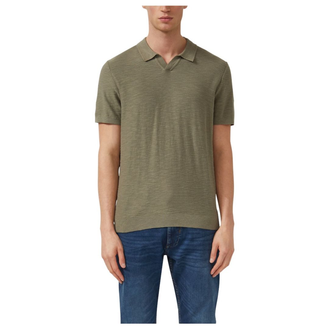 Atmungsaktives Strick-Poloshirt