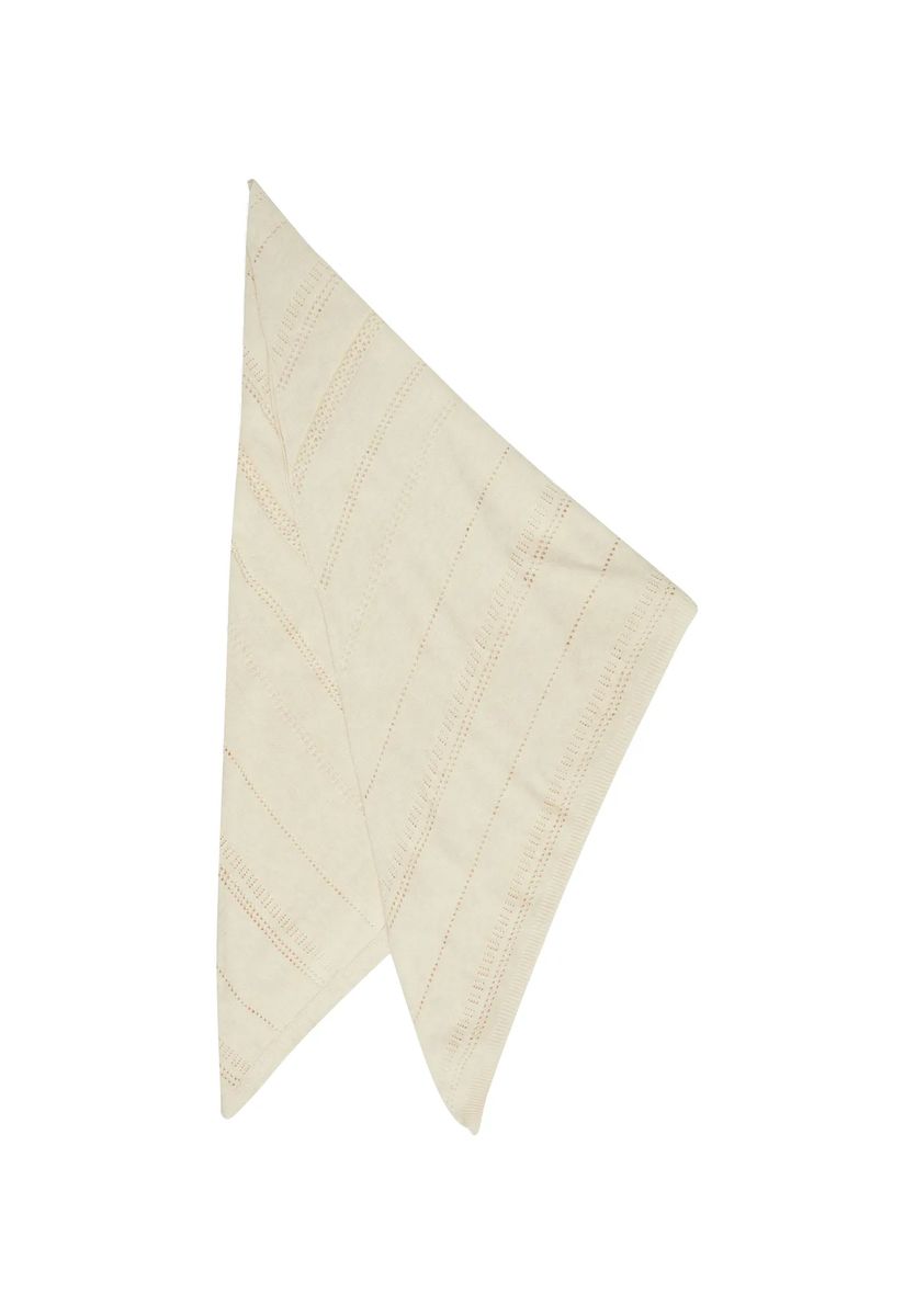 Beige, leichtgewichtiger Schal mit Struktur für Damen