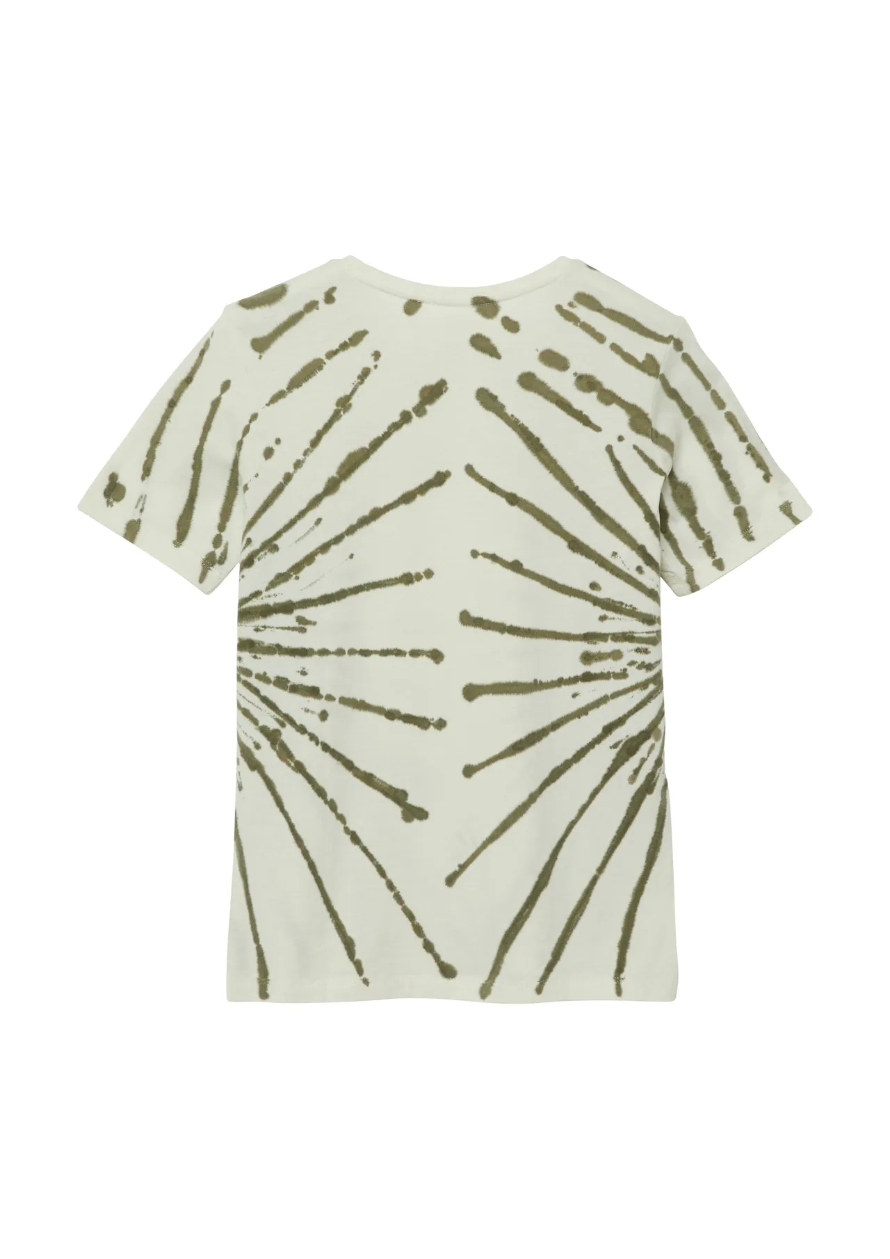 Kinder Olivgrünes Grafik T-Shirt