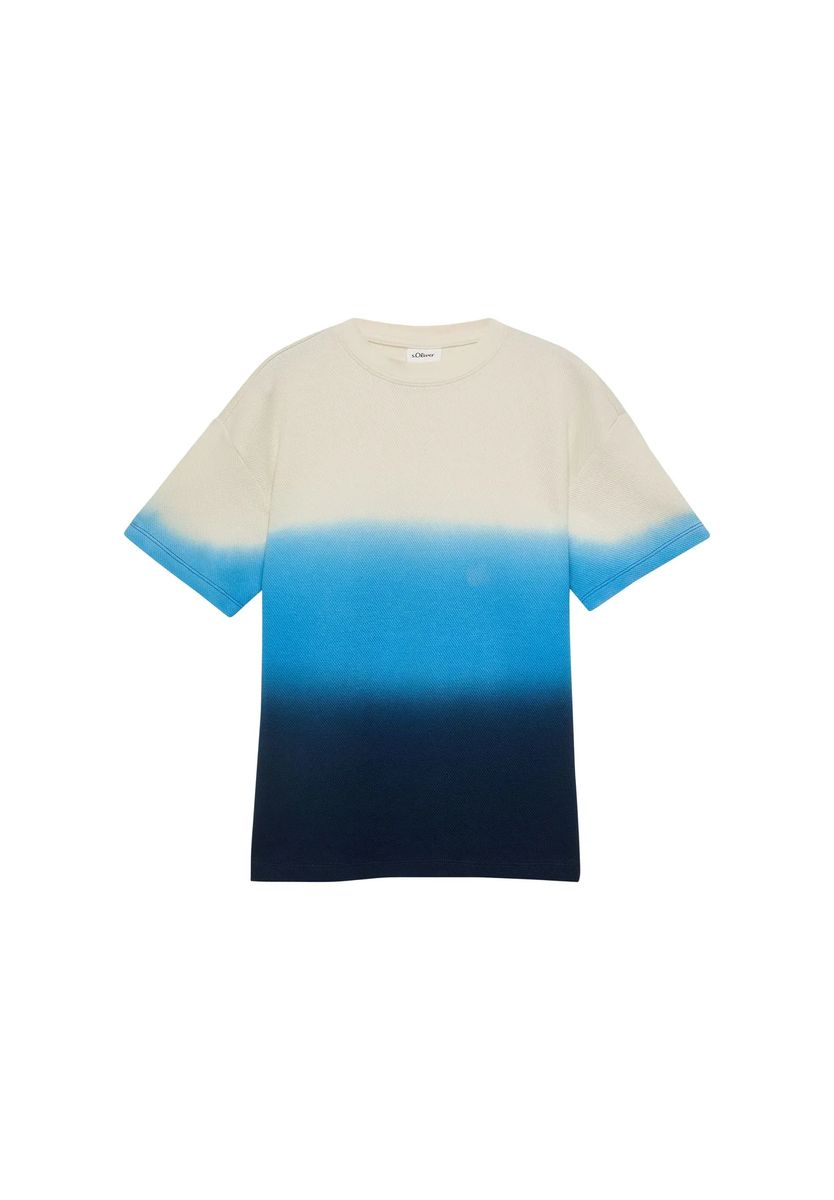 Ombre Oversize Kurzarm T-Shirt