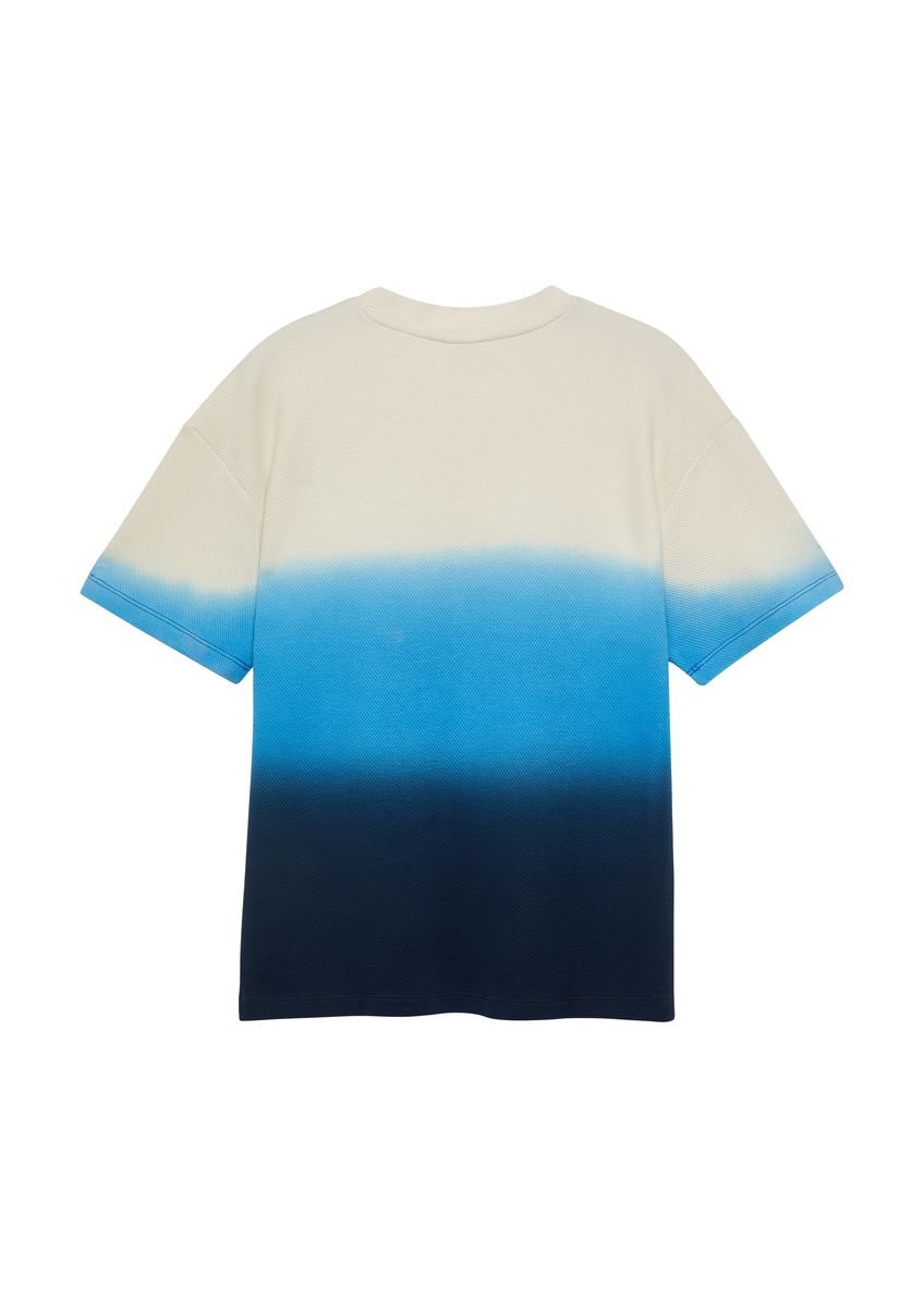 Ombre Oversize Kurzarm T-Shirt