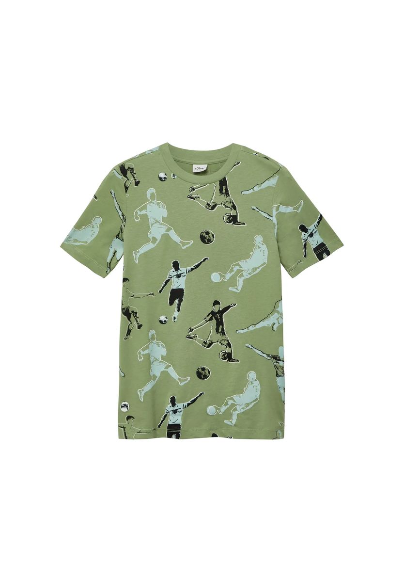 Kinder T-Shirt mit Grafikprint aus Baumwolle