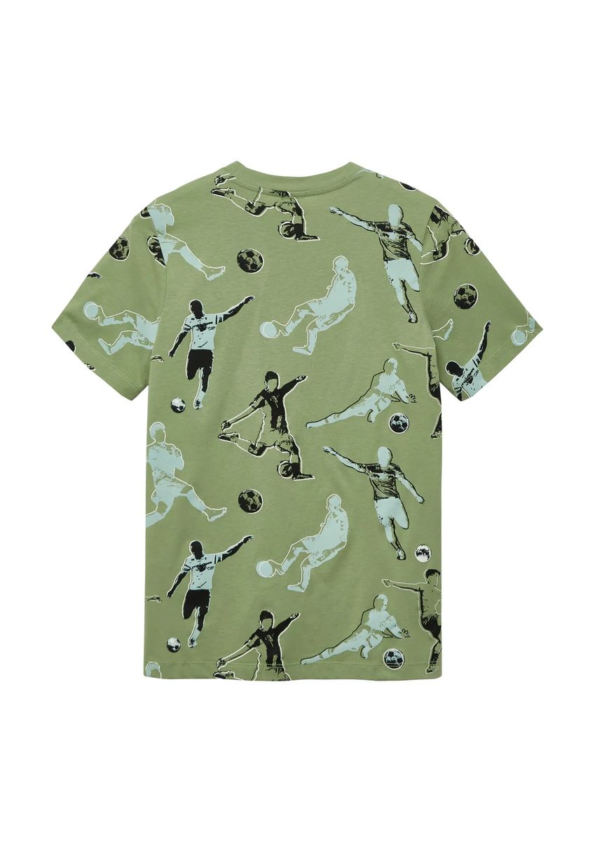Kinder T-Shirt mit Grafikprint aus Baumwolle