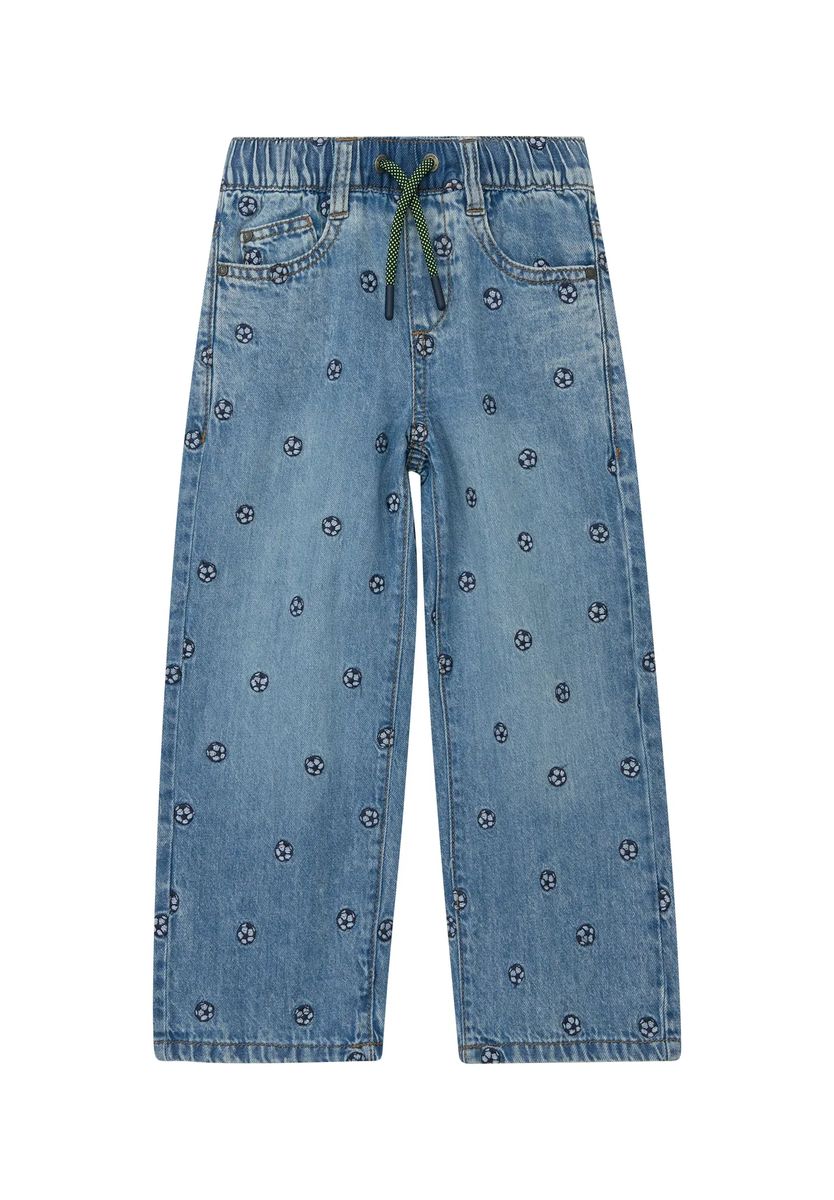Kinder Relaxed Fit Fußball Jeans