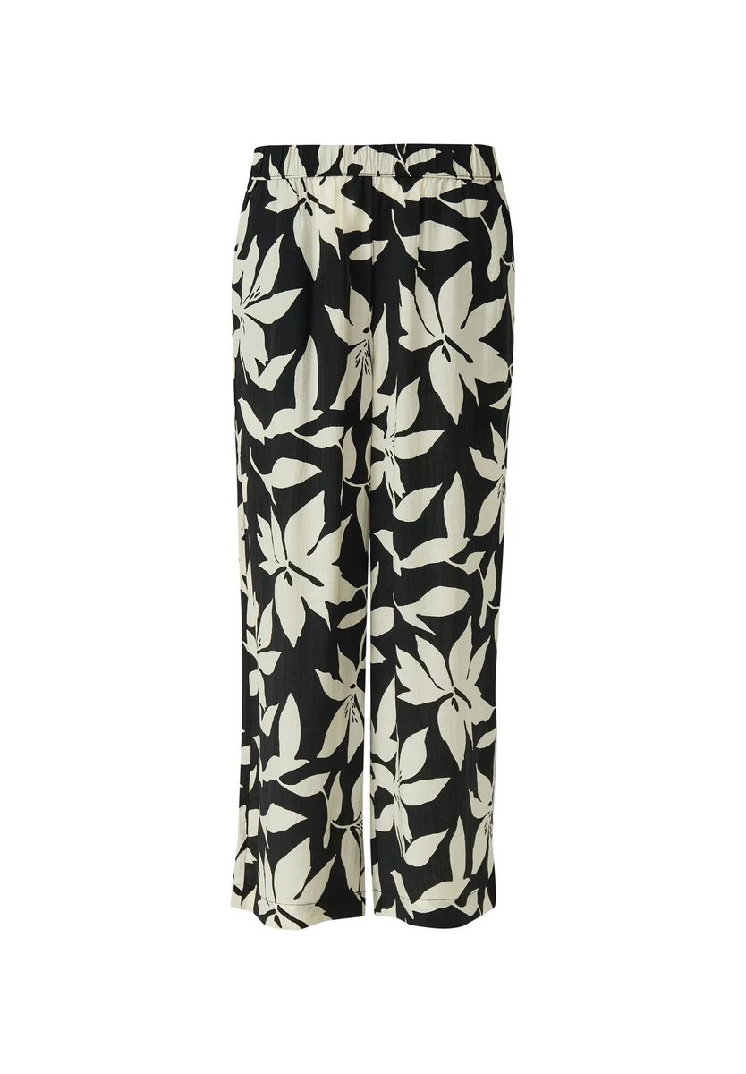 Culottes mit entspanntem Blumendruck